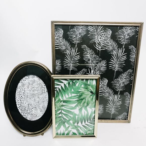 Vintage Other - Boho Vintage Bundle of Gold Picture Frames